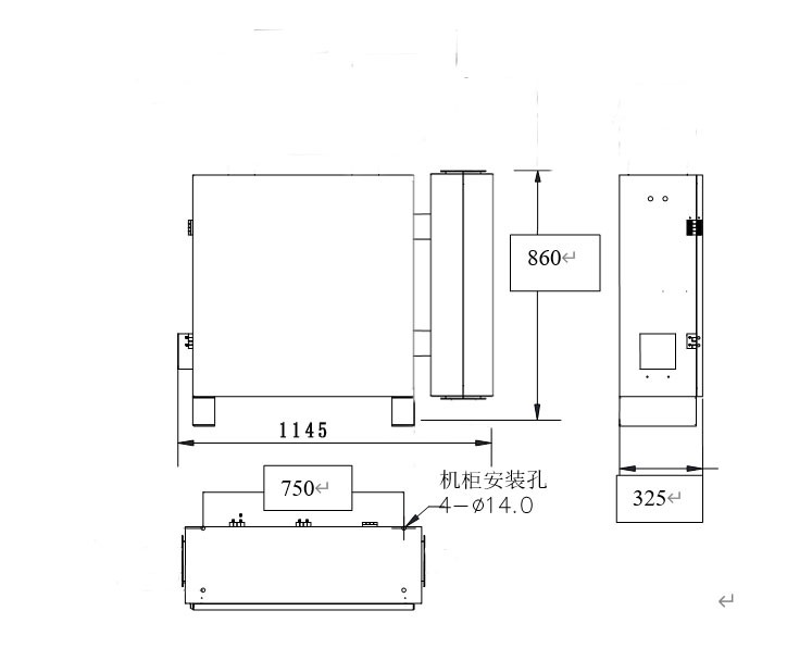 機(jī)柜安裝圖